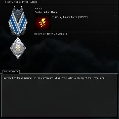 Eve Medal Decoration Award Example - Founder Member