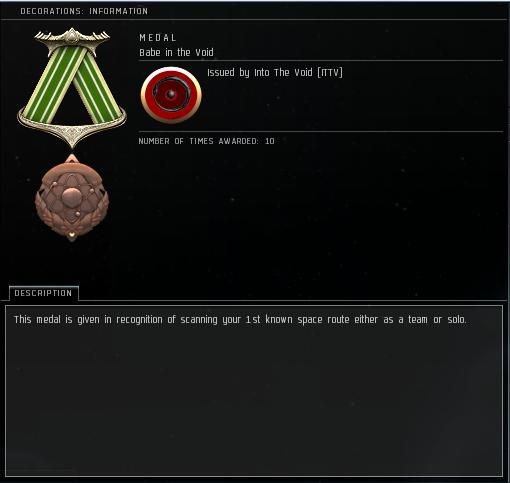 Eve Medal Decoration Award Example - Scan