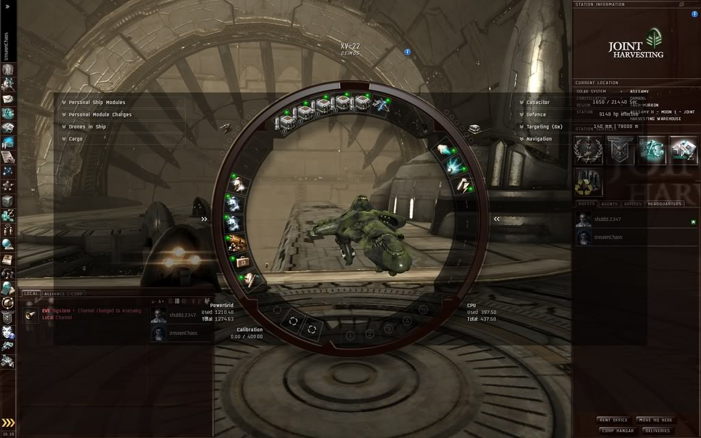 Eve Online Punisher Docked Screenshot