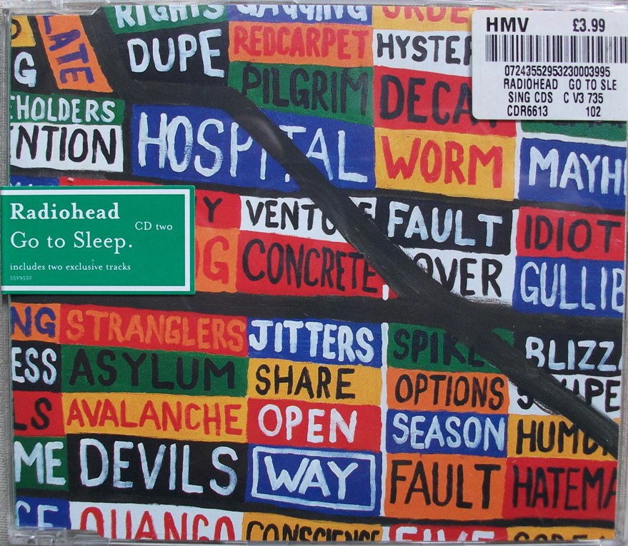 Radiohead CD Single - Go to Sleep - UK CD2