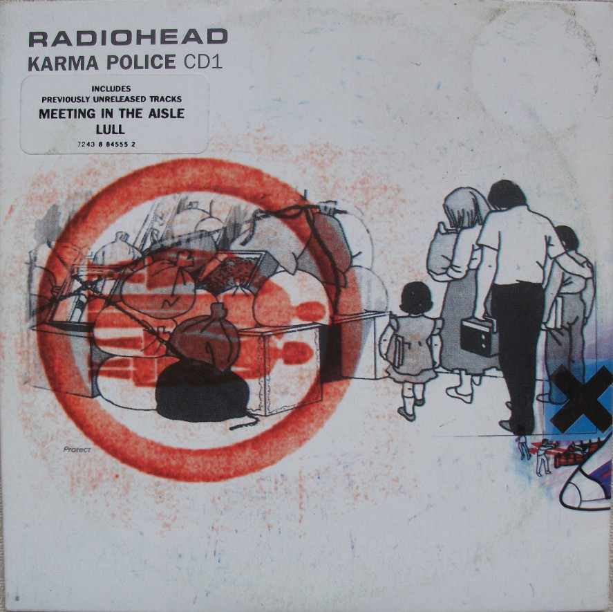 Radiohead CD Single - Karma Police CD1