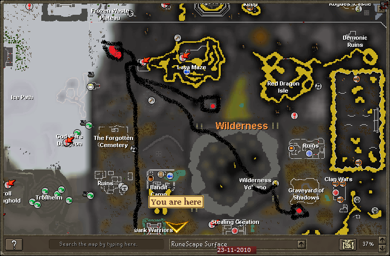 How to get to KBD via teleporters