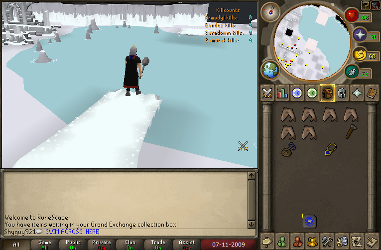 Getting Zammy Kill Count (KC)