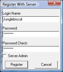 How To Fill Out The Teamspeak 2 Registration Screen