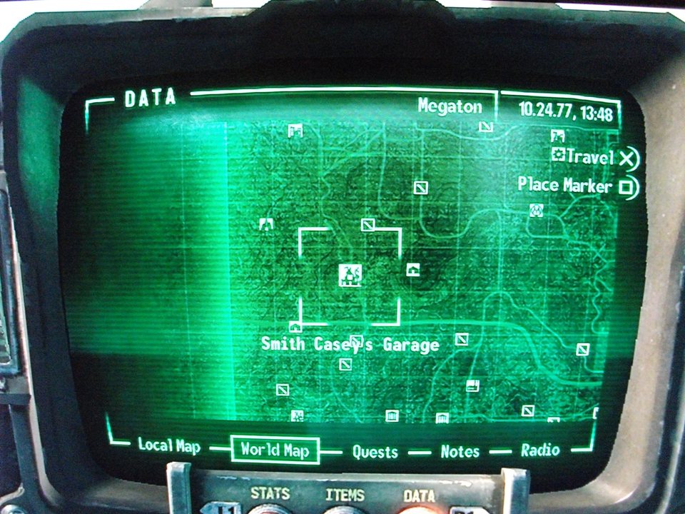 Fallout 3 Map To Smith Caseys Garage Vault 112