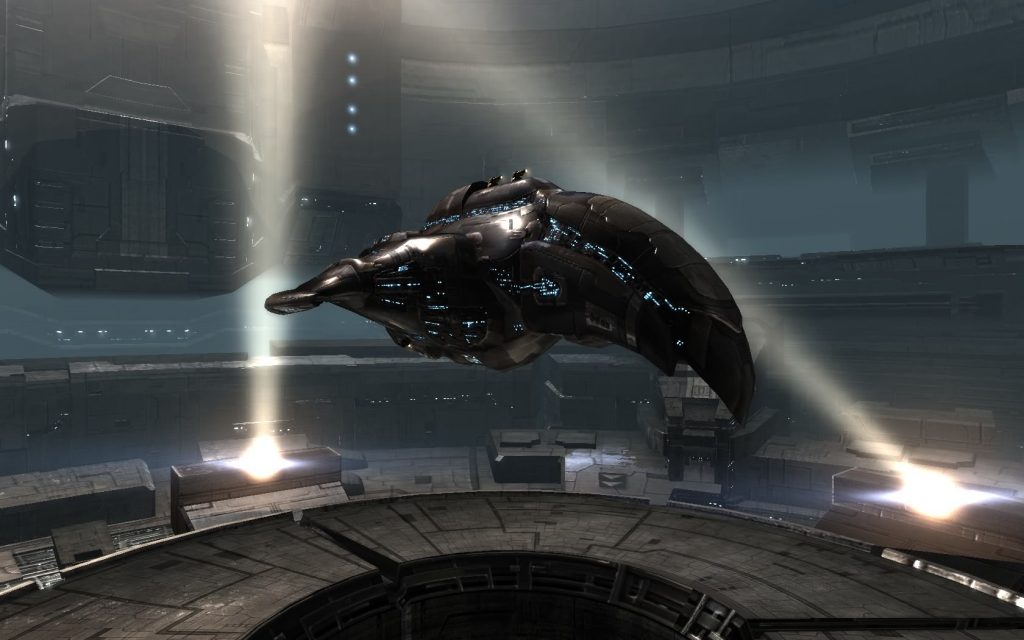 Eve Online Damnation Docked Screenshot