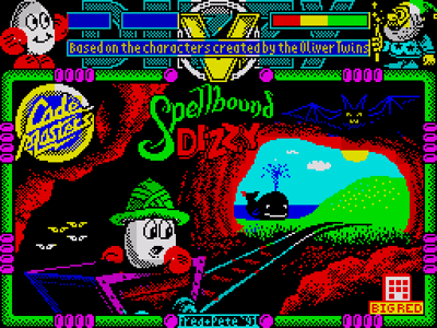 Classic Games - Spellbound Dizzy Loading Title Screen
