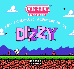Classic Games - The Fantastic Adventures of Dizzy Title Screen 3