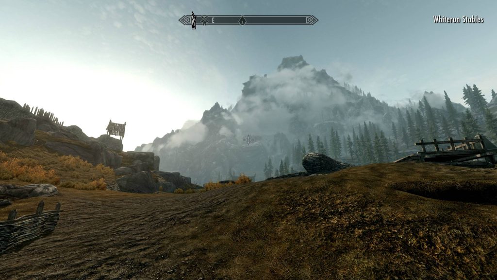 Skyrim Screenshot The Mountain
