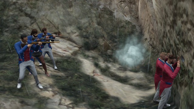 GTA V (GTA 5) Screenshots - Mount Gordo - Independence Day