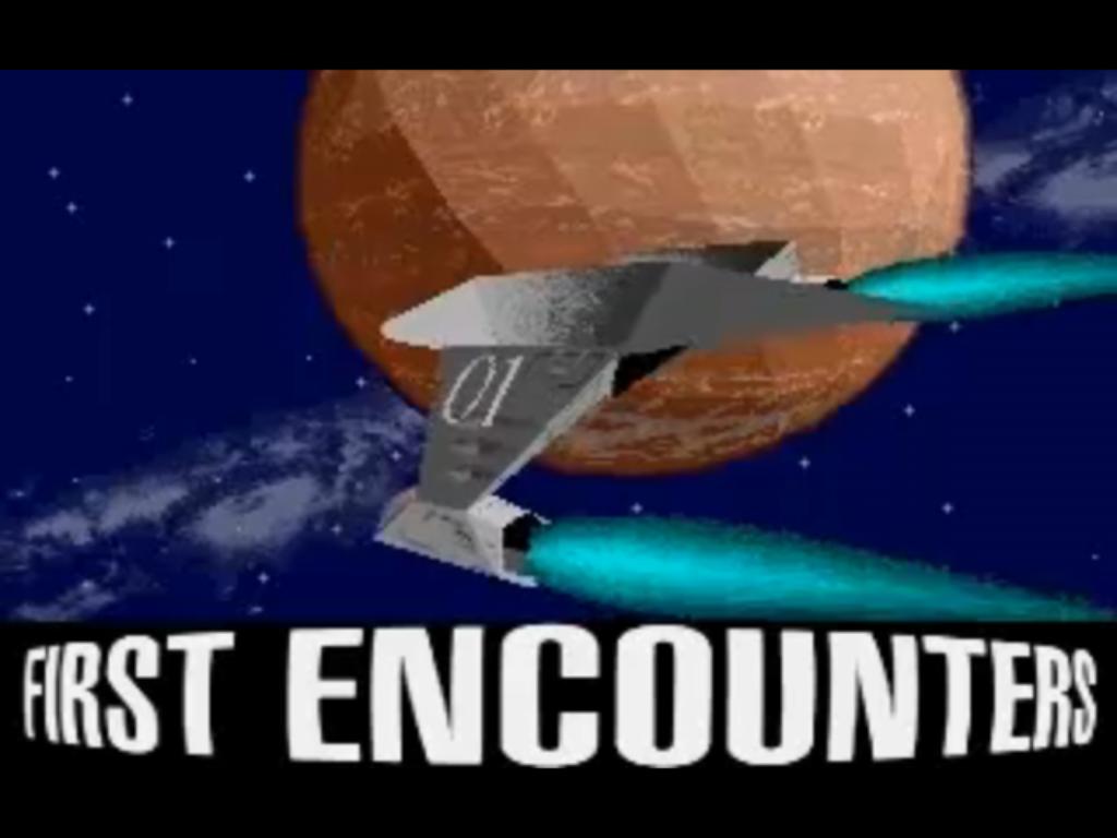 Frontier First Encounters Loading Title Screen