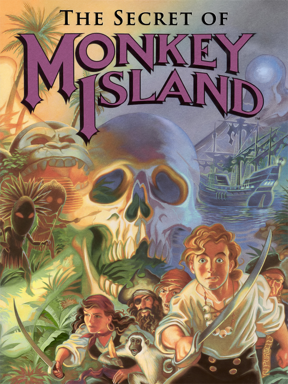 Monkey Island I Game Cover