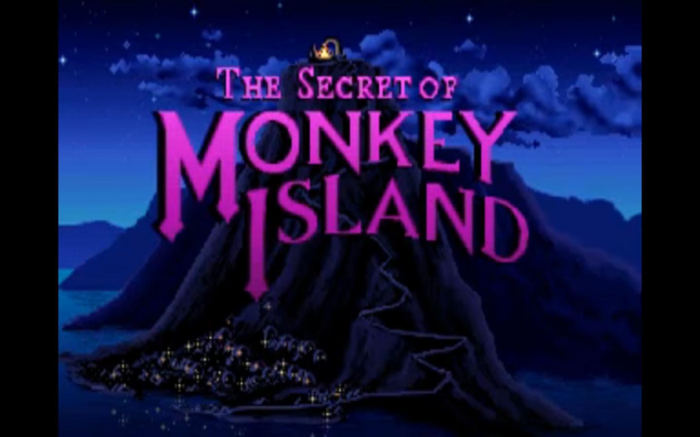 Monkey Island I Title Screen