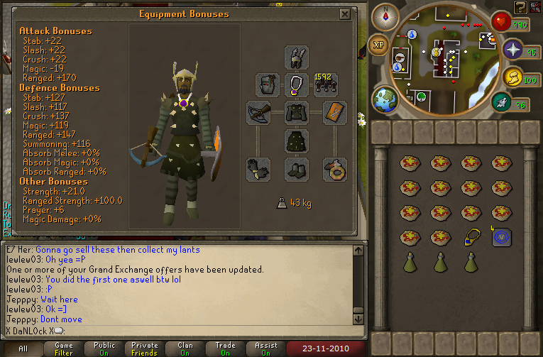 KBD Range Gear and Invent