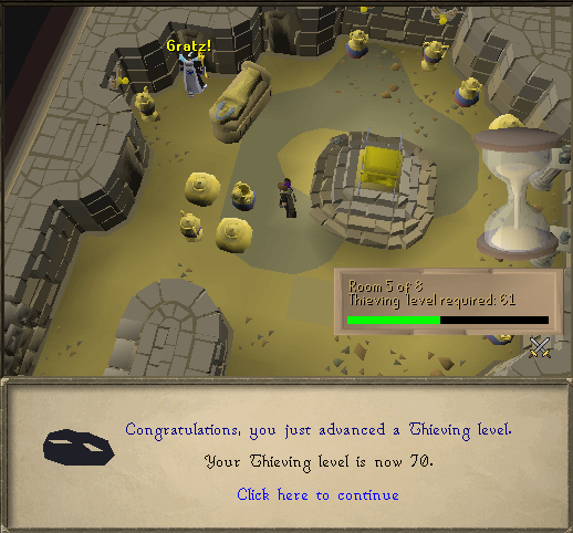 70 Thieving In a Tomb At Pyramid Plunder