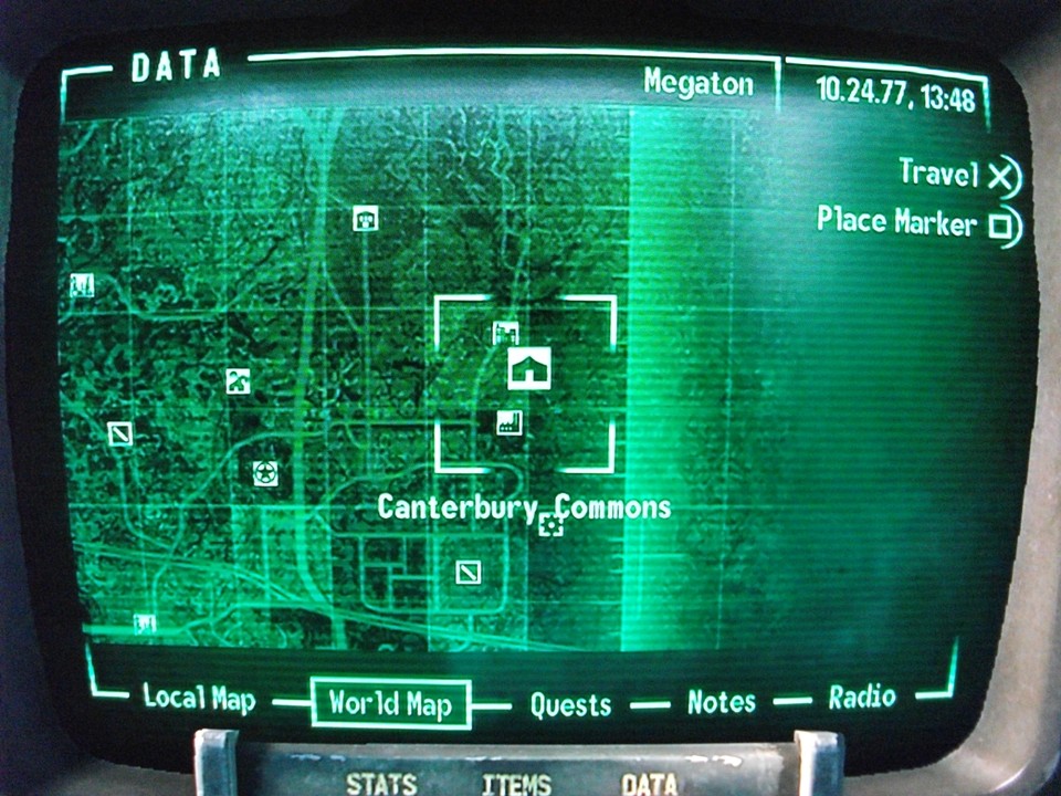 Fallout 3 Map To Canterbury Commons