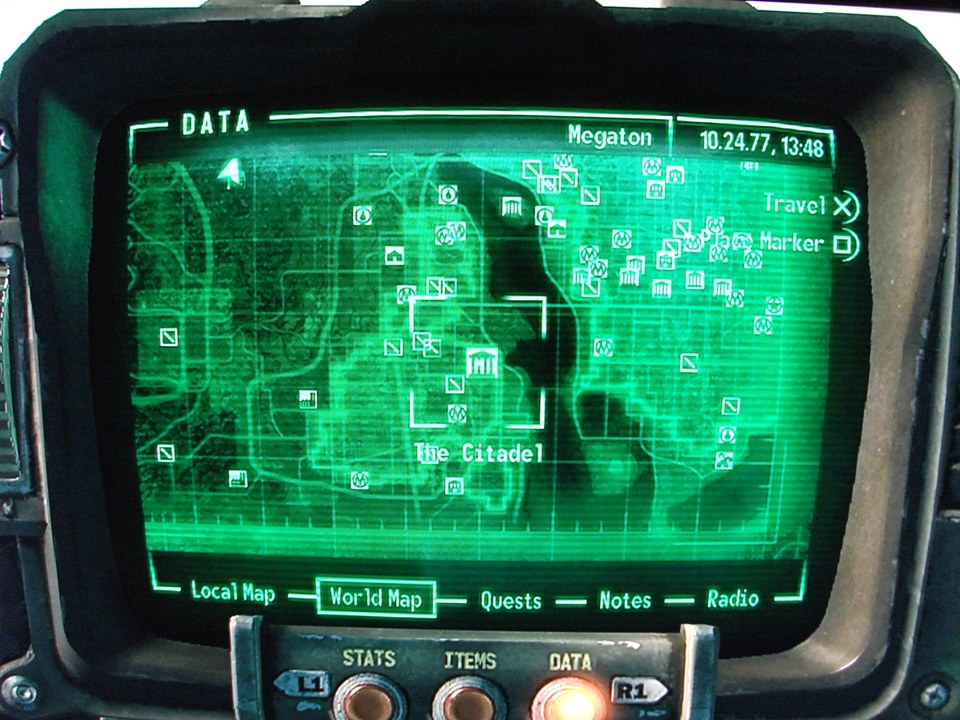 Fallout 3 Map To The Citadel