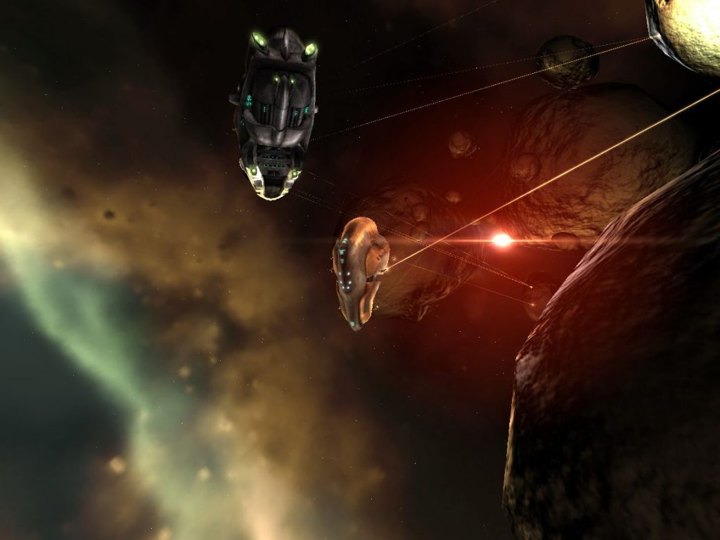 Eve Online Mining Screenshot