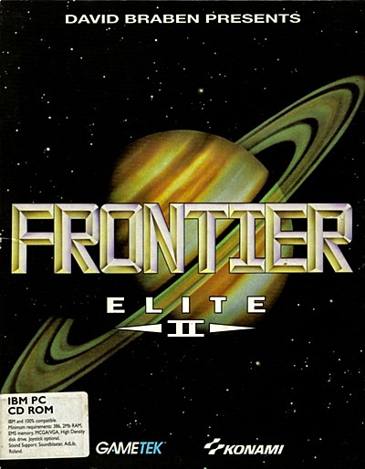 Classic Games - Frontier Elite 2 Box Cover