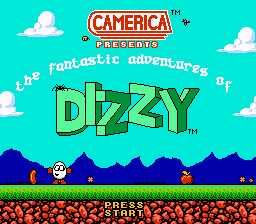 Classic Games - The Fantastic Adventures of Dizzy Title Screen 2