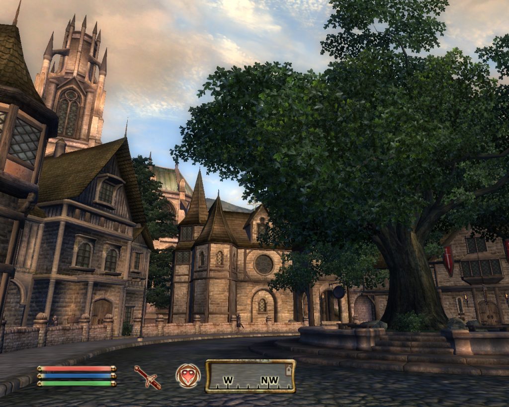 Oblivion Screenshot - Town Square