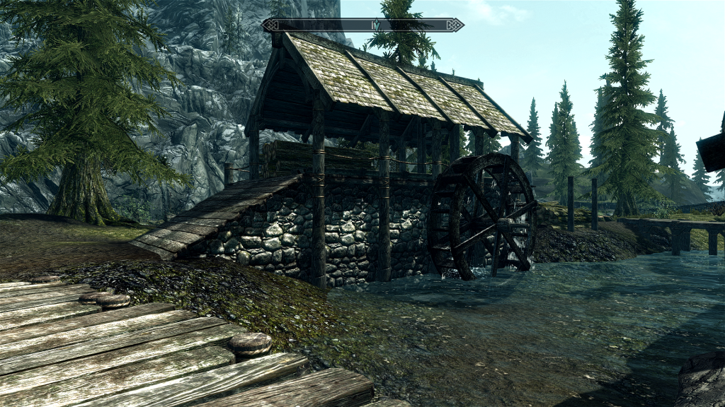 Skyrim Screenshot Watermill