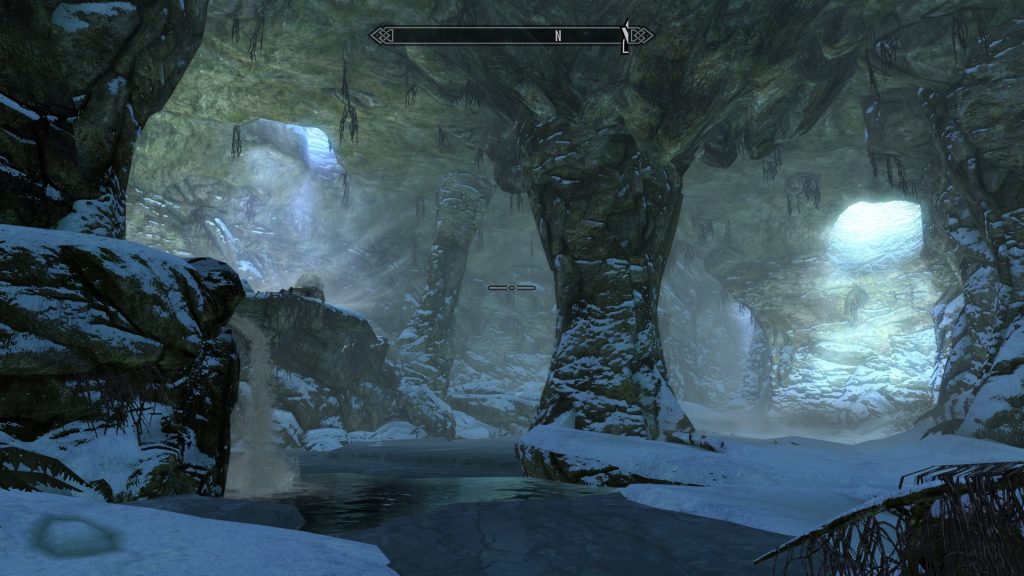 Skyrim Screenshot Icy Cave