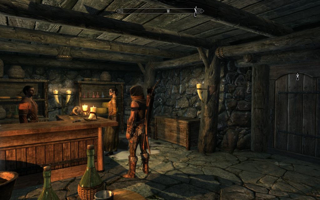Skyrim Screenshot At The Bar