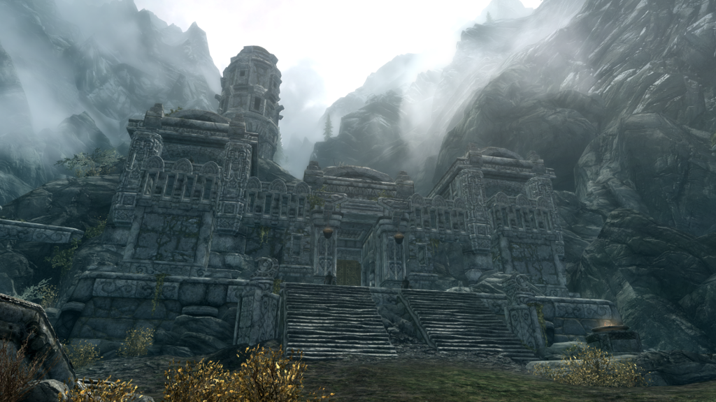 Skyrim Gameplay Screenshots - Markarth City Entrance