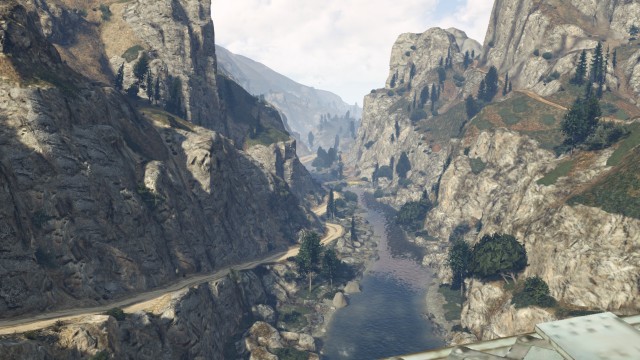 GTA V (GTA 5) Screenshots - Great View of Cassidy Creek