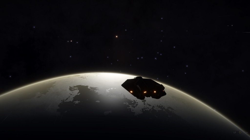 Elite Dangerous Screenshots - Approaching A Planet