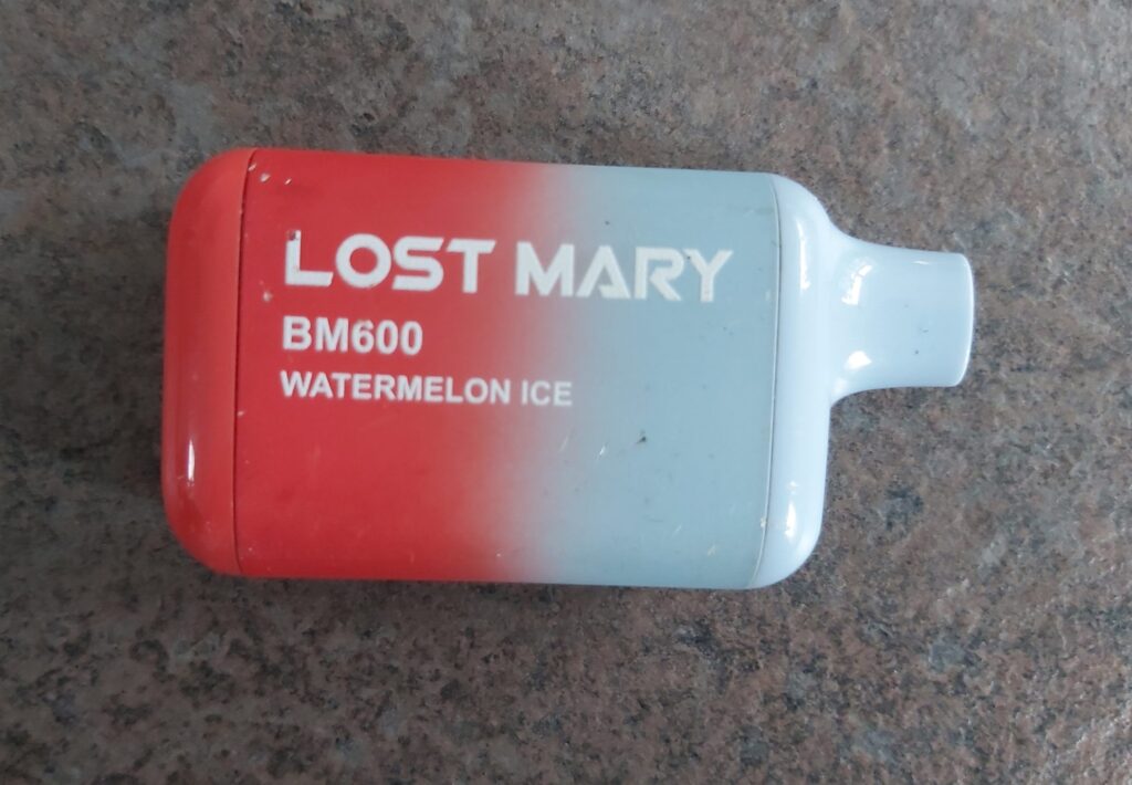 Disassembling Lost Mary or Bloody Mary Disposable Electronic Vape or Cigarette