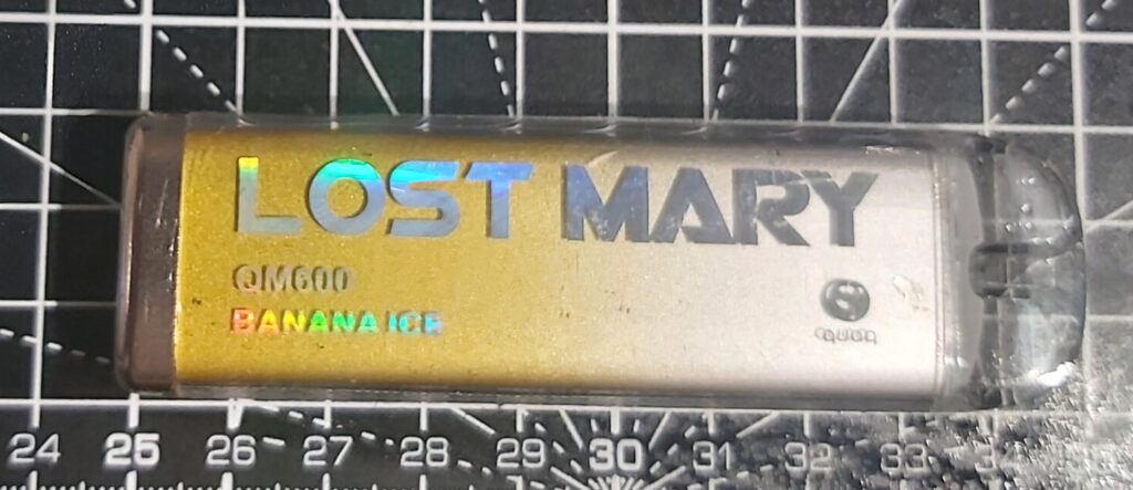 Disassembling Lost Mary QM600 Disposable Electronic Vape or Cigarette