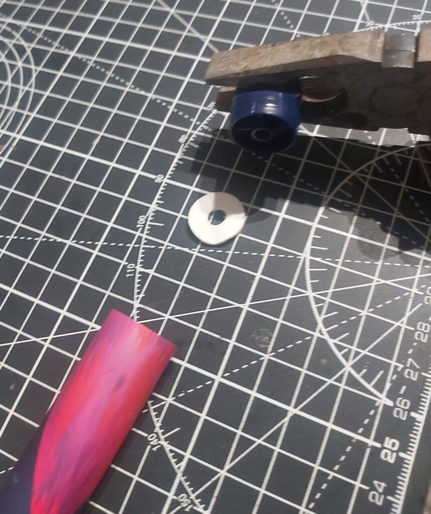 The Blu Disposable Vape Pull the top off with a pair of pliers and take the soft white bit out of the cap
