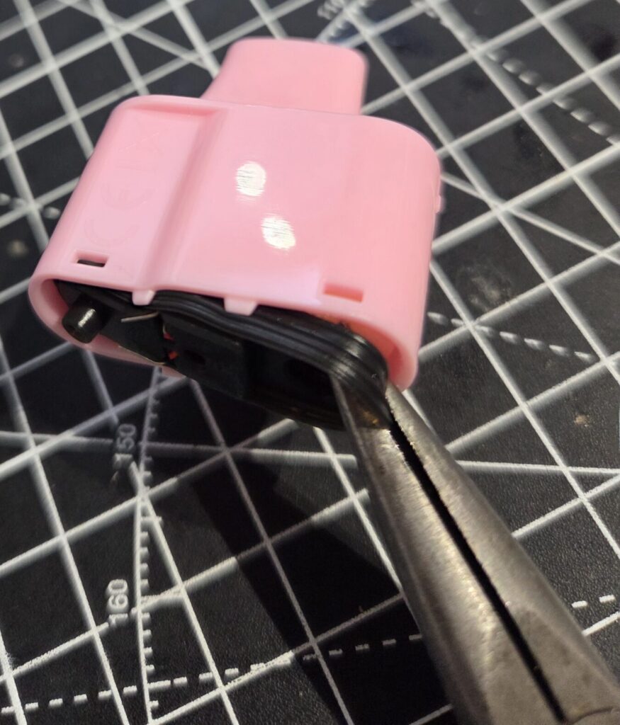 Lost Mary BM6000 Disposable Vape - Pull the rubber part out of the mouthpiece